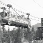 Mount Hood Skiway Tram – lanovka skrížená s autobusom