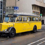 Nostalgická cesta za pamiatkami Viedne poštovým autobusom Gräf&Stift 120-ON z roku 1949