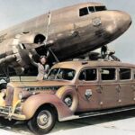 Úžasný osemdverový turistický autobus Packard 90 z roku 1941 na unikátnych fotografiách